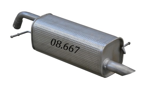 FORD FIESTA 1.4 1.6 Кінцевий глушник 08.667 ANTPOL