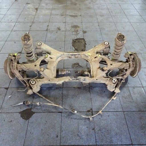 01 - Subaru outback iv подвеска задней оси балка