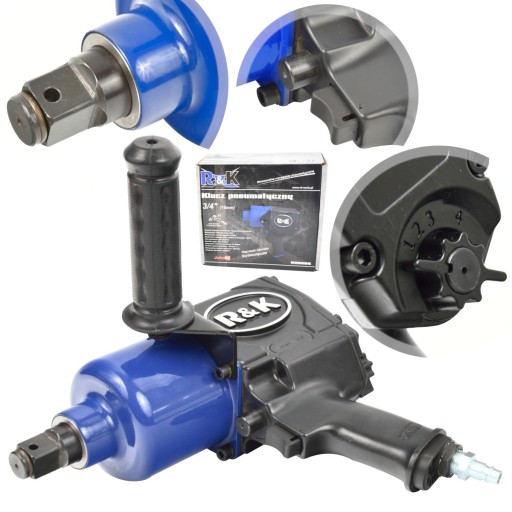 Пневматический ударный гайковерт 3/4