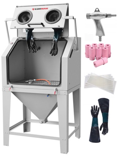 ПЕСКОСТРОЙКА КАБИНЫ 350Л ВЕРХНЕЕ ОТКРЫТИЕ + ФОРСУНКИ