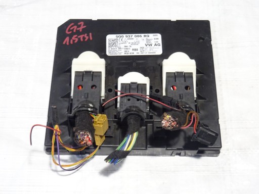 Модуль драйвера mqb bcm rb8 vw golf vii 7 5g0 лифт 5q0937086bq