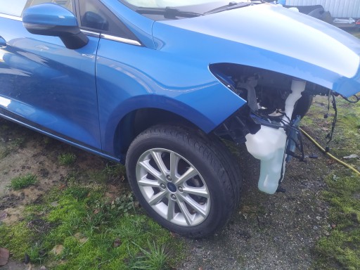 Ford Fiesta MK8 VIII quarter , quarter , pillar right , right front