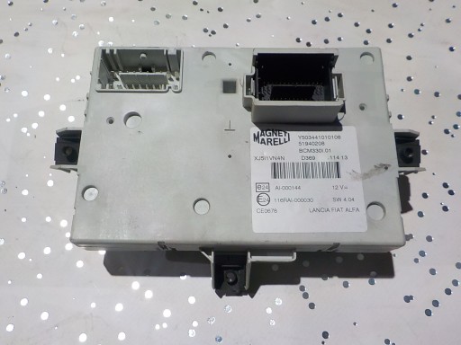 FIAT 500 BSM BSI module UCH 51940208 D369