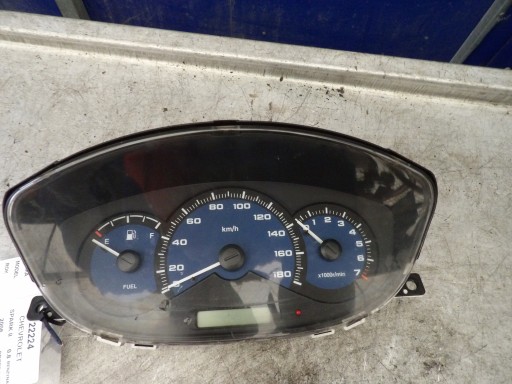 Chevrolet Spark II dials, liczniki 96664161