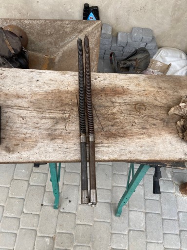 145343434364 - K750 Урал Днепр пружинные телескопы новый