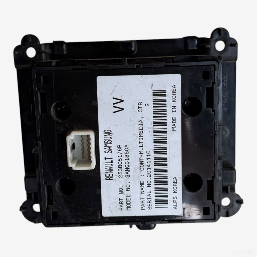 control panel switch RENAULT MEGANE III 253B05176R