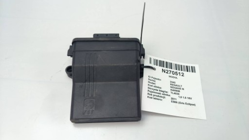 modul 67R011002 RENAULT MEGANE III