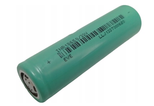 Akkumulátor INR18650-33V 3200mAh 10A - 1 db
