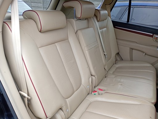 Hyundai Santa Fe 2 II 06-12 Sitz hinten heck Leder