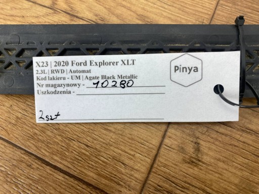 Zeberko zaluzji prowadnica luftansaugkanal Ford Explorer 2020+