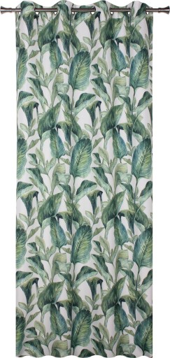 Zasłona Liście Tropikalne Calatea 140x250 na Kółkach Urban Jungle