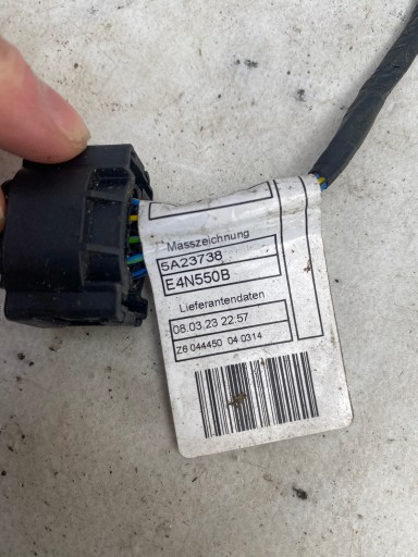 BMW iX3 G08 X3 G01 bundle wiring CZUJNIKOW of the parking PDC rear part