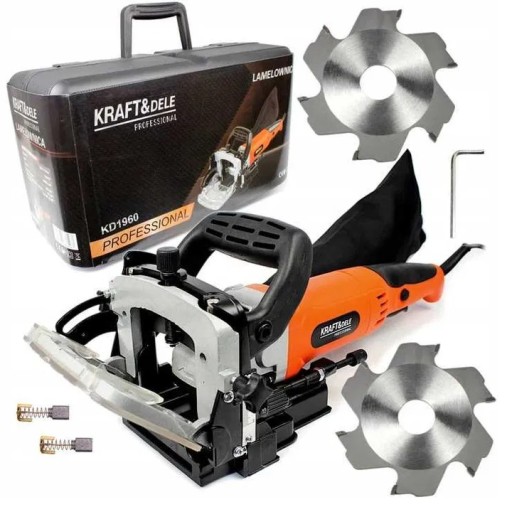 ФРЕЗЕРНИЙ ВЕРСТАТ ДЛЯ ДЕРЕВА 1250W 2 ДИСКА МІШОК + ДИСК KD1960