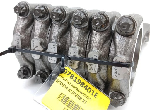 078198401E - НОВИЙ ОРГ КОМПЛЕКТ ШАТУН VW PASSAT B4 2.8 V6