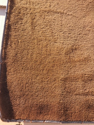 carpet mats front right MERCEDES 107 SL SLC 1076841529