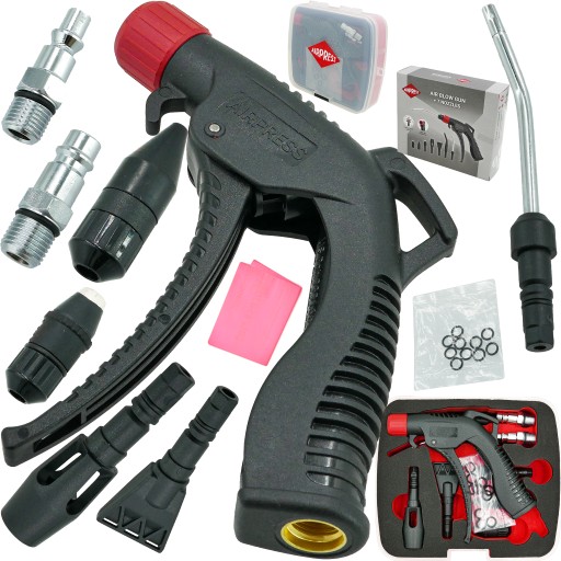 ПРОДУВОЧНЫЙ ПИСТОЛЕТ + 7 НАСАДОК