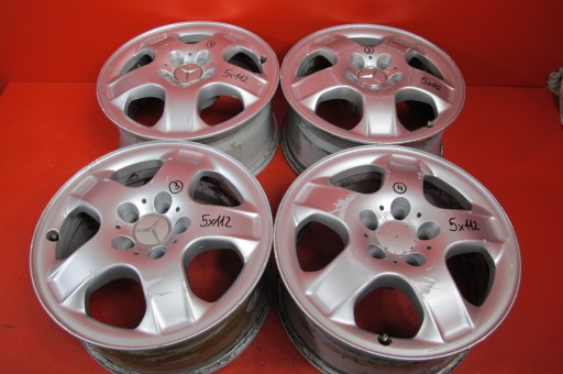 MERCEDES ML 270 W163 discs aluminium 17'' 8J ET52 5x112 A1634012602