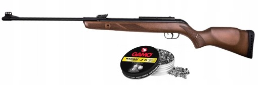Пневматична пружинна рушниця Gamo 6110056-16J, калібр 4,5 мм, нарізний ствол