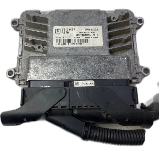 25191487 5WY1J29A - Контроллер двигателя шевроле круз 1.8
