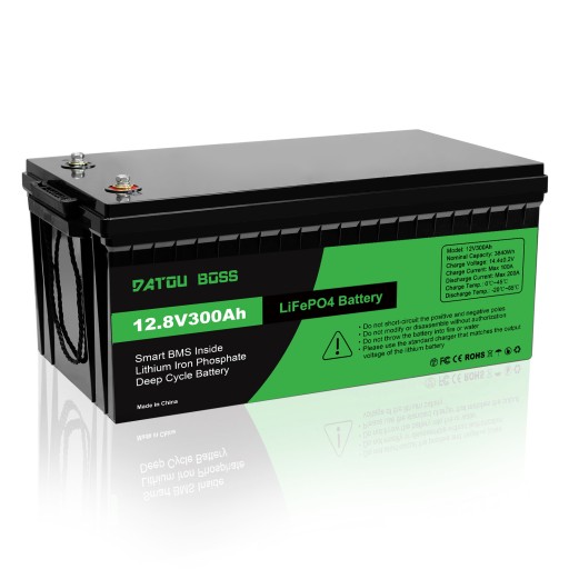 Datouboss 12v 300ah батарея bms photovoltaics не вимагає обслуговування