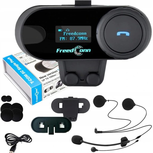 Домофон Bluetooth FreedConn T-Com по-польськи B7H