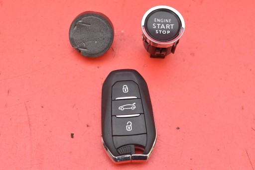 ignition key button 9827205180 PEUGEOT 3008 2 II 1.2 PURETECH 131 KM