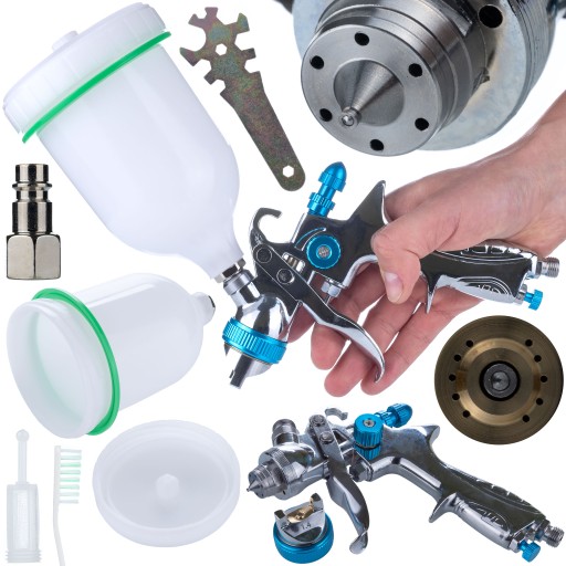 ПИСТОЛЕТ-ПИСТОЛЕТ З ФОРСУНКОЮ 1,4 ММ ROSFIX HP СИСТЕМА ВИСОКОГО ТИСКУ