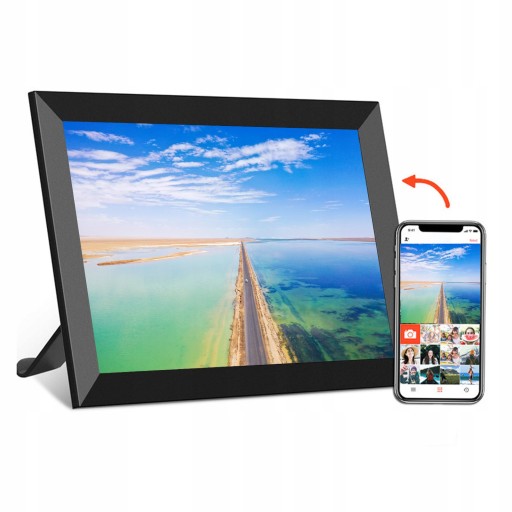 ЦИФРОВА ФОТОРАМА 10,1 ДЮЙМА FRAMEO ЧОРНА
