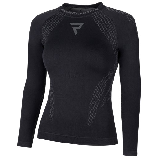 ТЕРМОАКТИВНА ФУТБОЛКА З ДОВГИМ РУКАВОМ REBELHORN ACTIVE II LADY BLACK/GREY DL