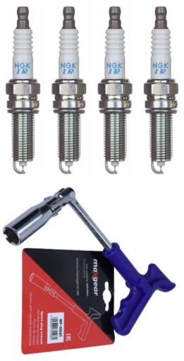 NGK Spart Plug Iridium dilkr8b6 91448 + ключ до свічок 16 мм