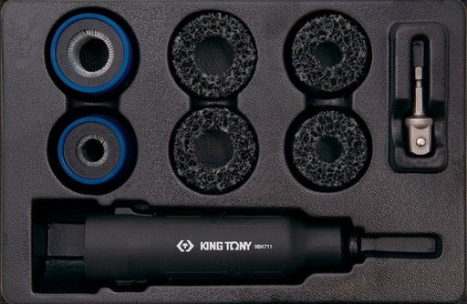 ОЧИСТНИЙ ГВИНТ, МАТЧИНА, ЩІТКА, 8 шт. КІНГ ТОНІ 9BK7009