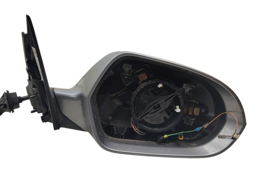 mirror right 12 PIN vertical AUDI A6 C7 LIFT LAK: LX7P (14-18)