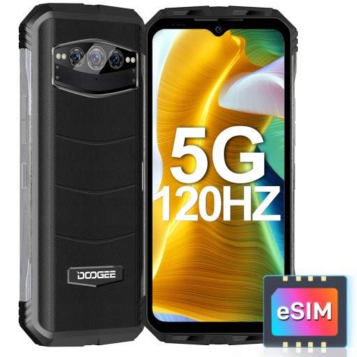DooGee V30 Smartfon PANCERNY 120Hz 66W 2TB DUAL 5G