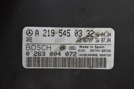 Centralina modulo parcheggio PDC A2195450332 MERCEDES CLS C219 04-08