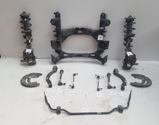 Сани коляска люлька поворотный рычаг передний правый левый kia stinger gt 3.3 t-gdi 4x4