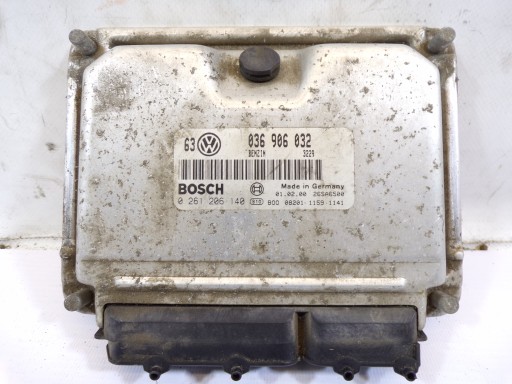 computer control unit of the engine VOLKSWAGEN GOLF 4 IV 1.4 0261206140 036906032
