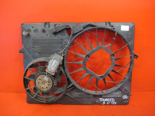 TOUAREG 7L 02- 3.0 TDI BKS AUDI Q7 4L PORSCHE CAYENNE obal ventilátor