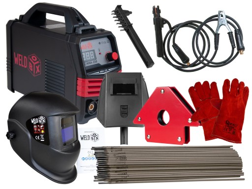 ЗВАРЮВАЛЬНИЙ АПАРАТ 120A MMA 250 TIG IGBT 230V LCD КОМПЛЕКТ 1