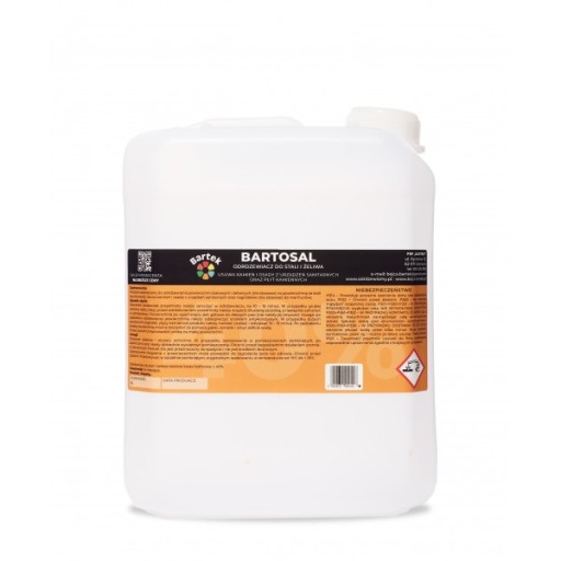 FOSOL BARTOSAL RUST REMOVER STEEL 10L ПОКРАЩЕНИЙ FOSOL