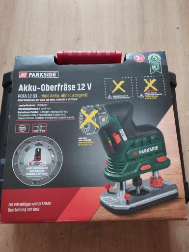 Фрезер акумуляторний Parkside POFA 12 B3