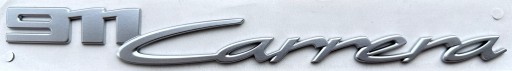 992853675K LI0 - Porsche 911 992 911 Carrera эмблема значок логотип надпись серебро