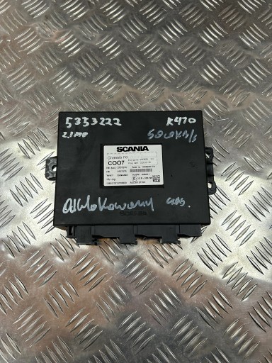2753529 - Контроллер компьютера ecu coo7 scania r euro 6