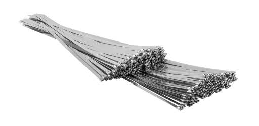 НЕРЖАВІЮЧИЙ ЗАЖИМ НЕРЖАВІЮЧИЙ 750х4,5мм уп. 100 шт.