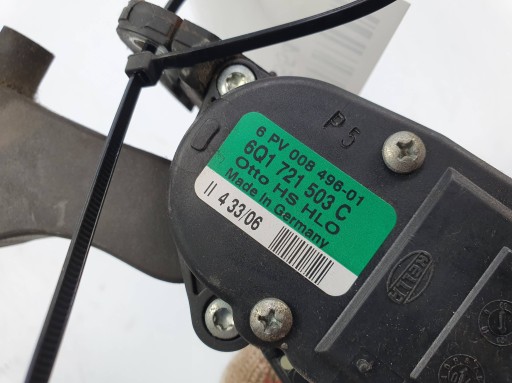 PEDAL 6Q1721503C SKODA FABIA and