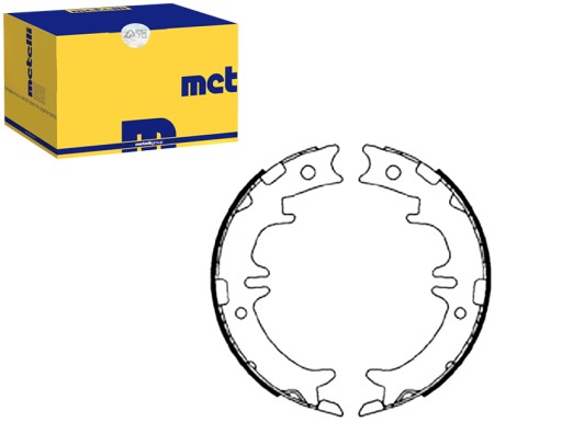 MET53-0439/RS5 - ТОРМОЗНЫЕ КОЛОДКИ METELLI TOYOTA RAV 4 01-РУЧНОЙ