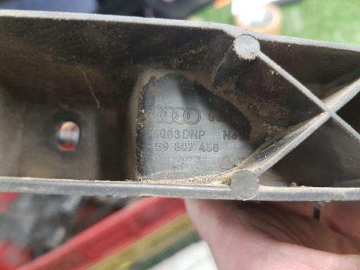 bumper bracket central rear part AUDI A6-C7 4G9807458