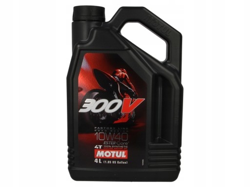 10W40 MOTUL 300V Factory Line 4л Синтетическое масло