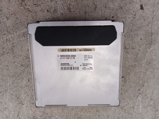 MERCEDES W203 2.0 control unit of the engine A1111531779