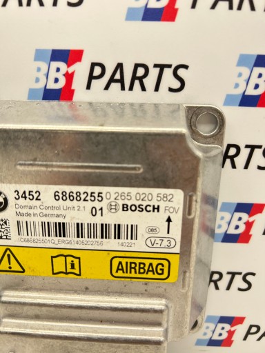BMW F20 F30 F80 module SENSOR of the airbags airbag ICM 6868255