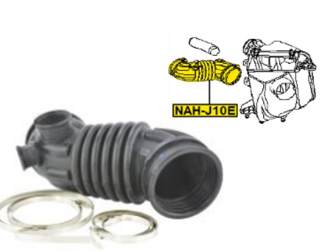 ВОЗДУХОВОД FEBEST NAH-J10E